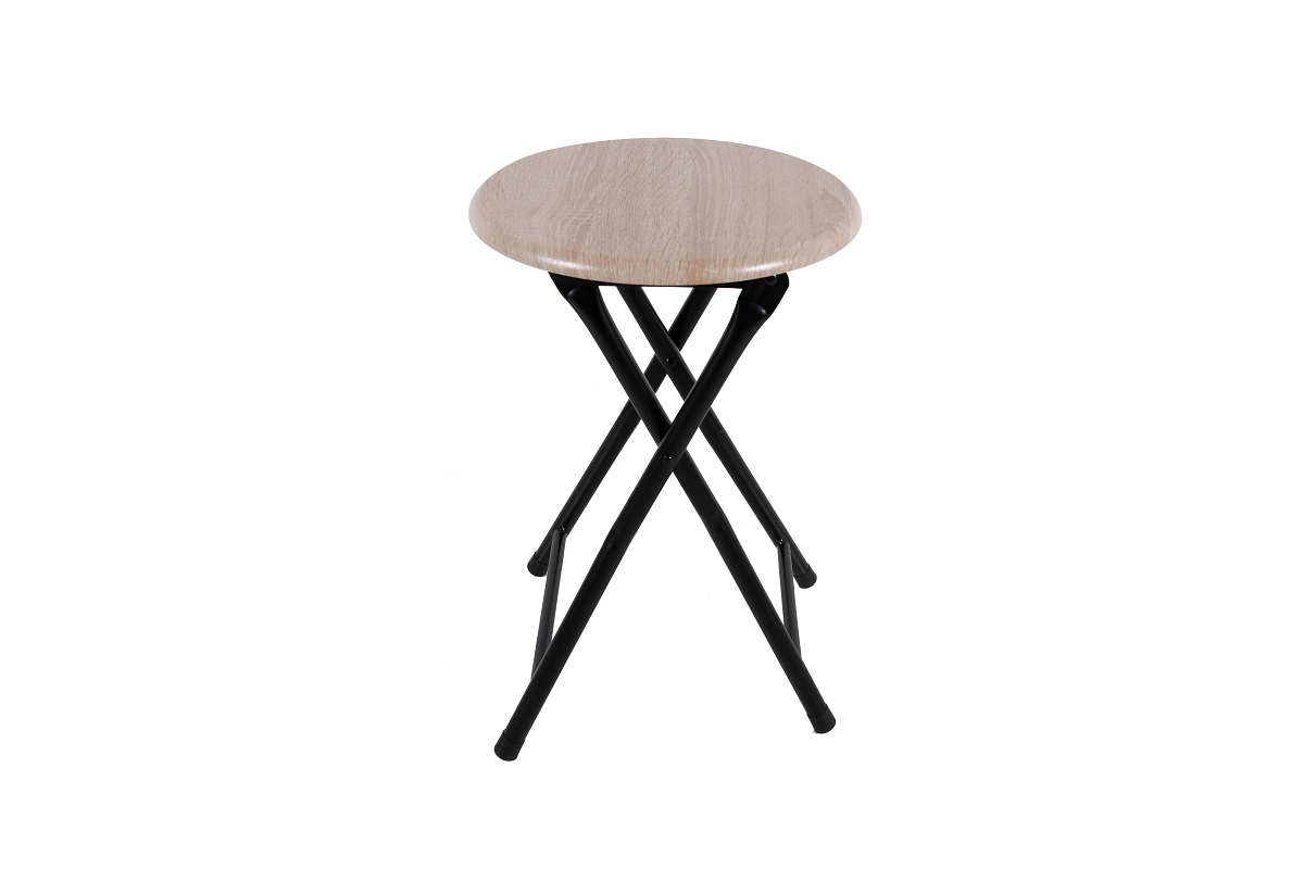 10er Set Küchenhocker Klapphocker Bistrohocker Rundhocker Bistrostuhl Eiche