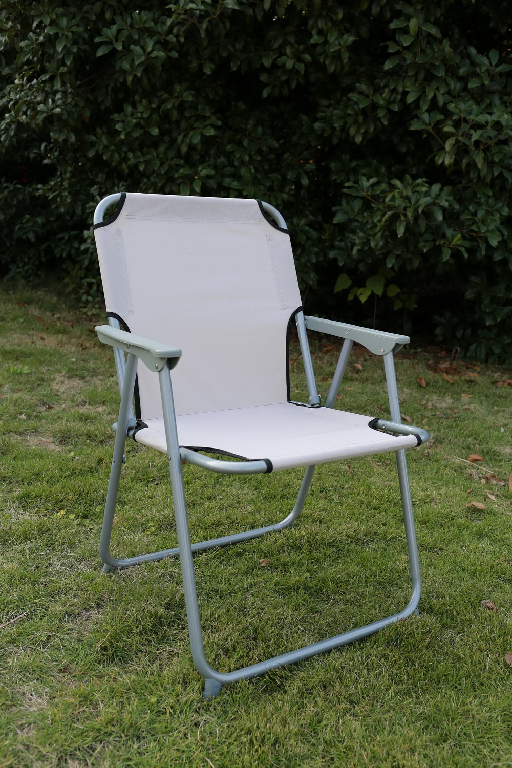 4er-Set Klapp-Campingstuhl Gartenstuhl Festival Strandstuhl Angelstuhl Beige