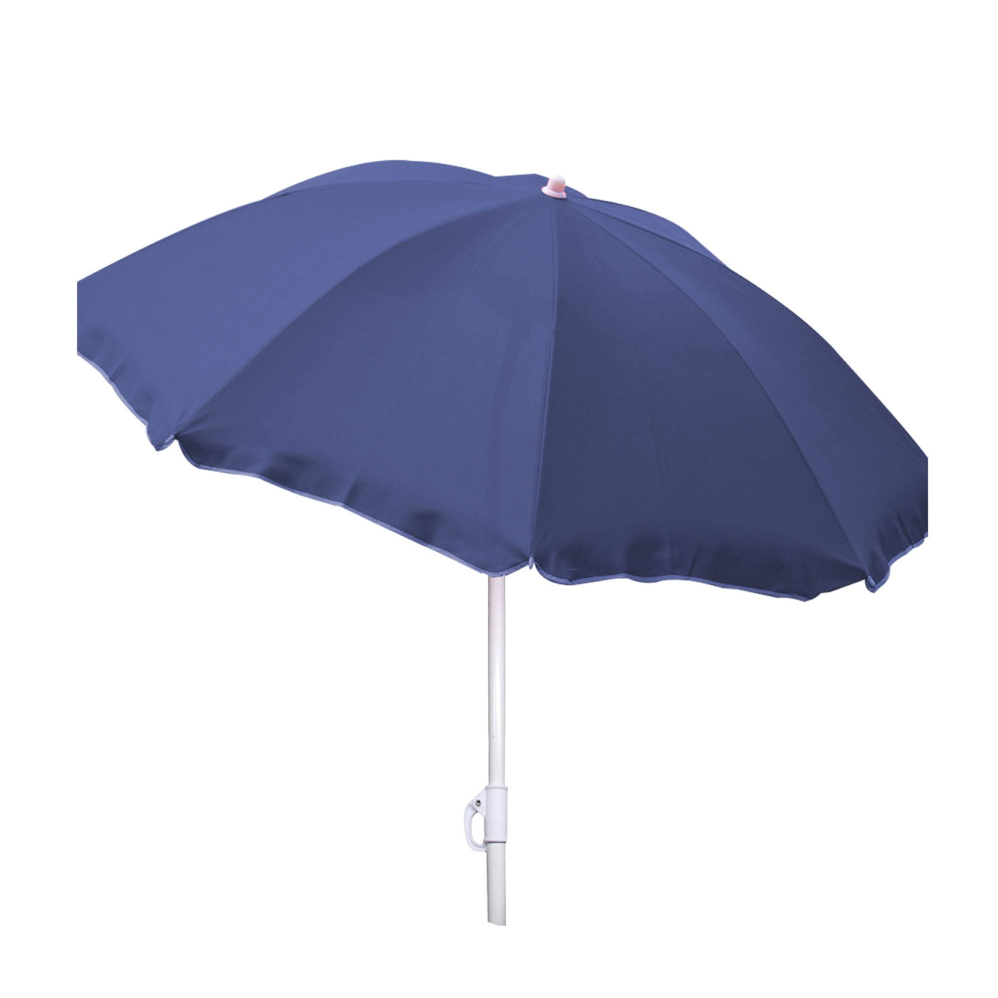 Sonnenschirm knickbar Ø 1,8 m Garten Balkon Strand Schirm UV30+ blau