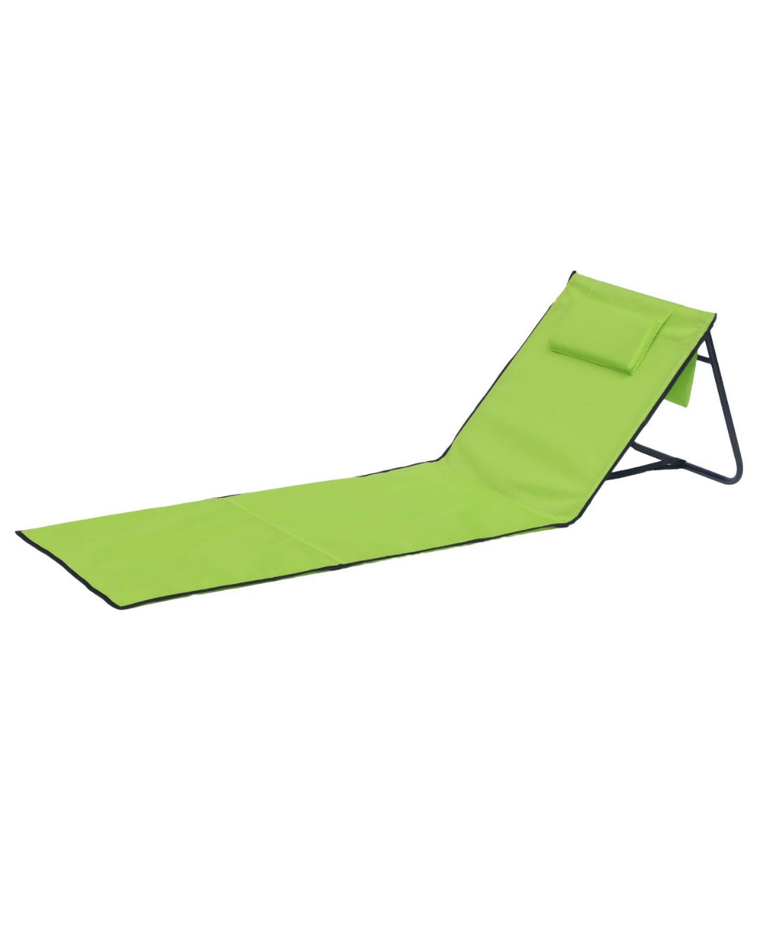 Strandliege Strandmatte Sonnenmatte Badematte Liege faltbar mit Tasche hellgrün