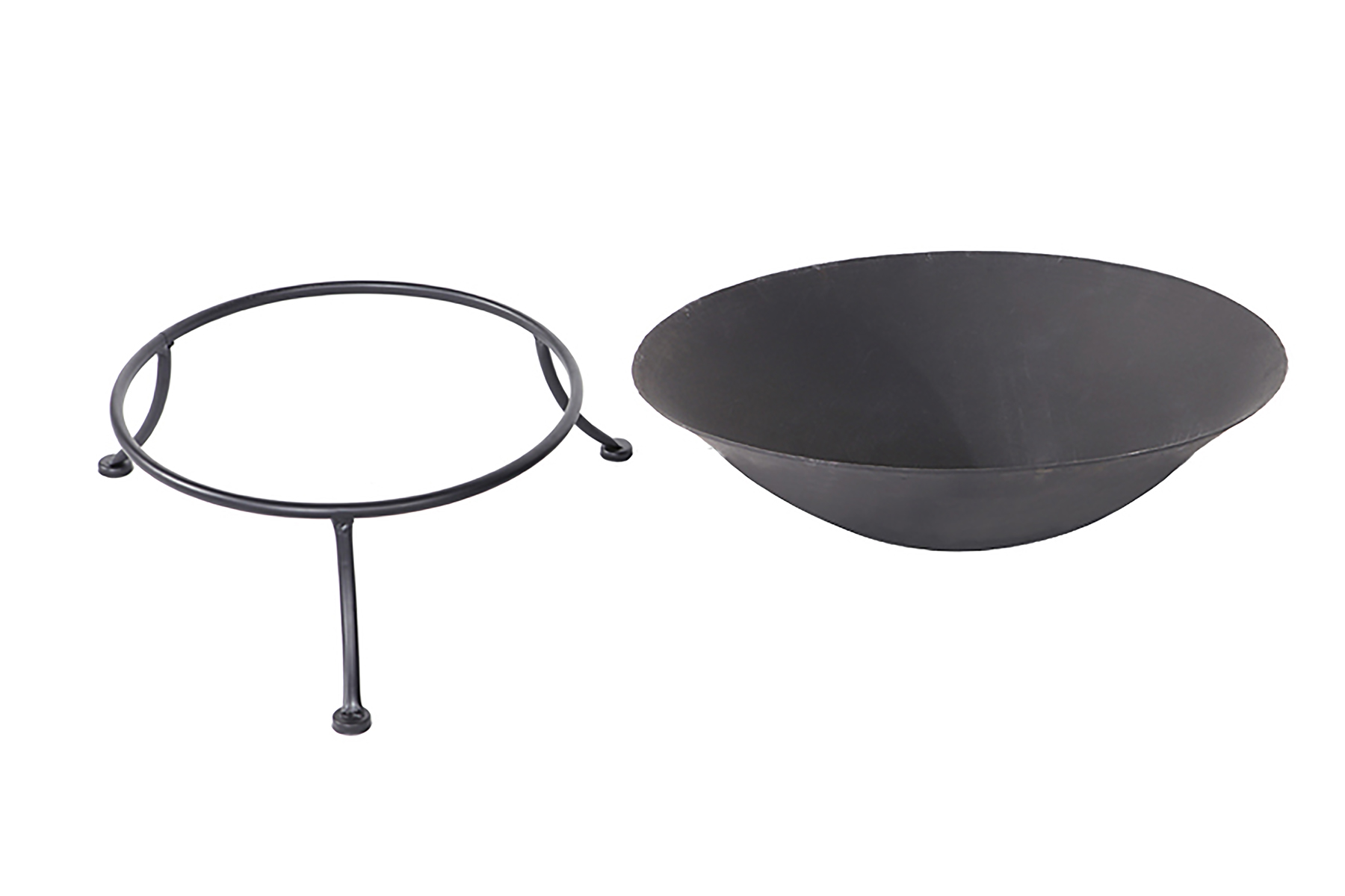 Feuerschale mit Ständer Lagerfeuer Grill Feuerstelle Holzfeuerschale Ø 50/70cm