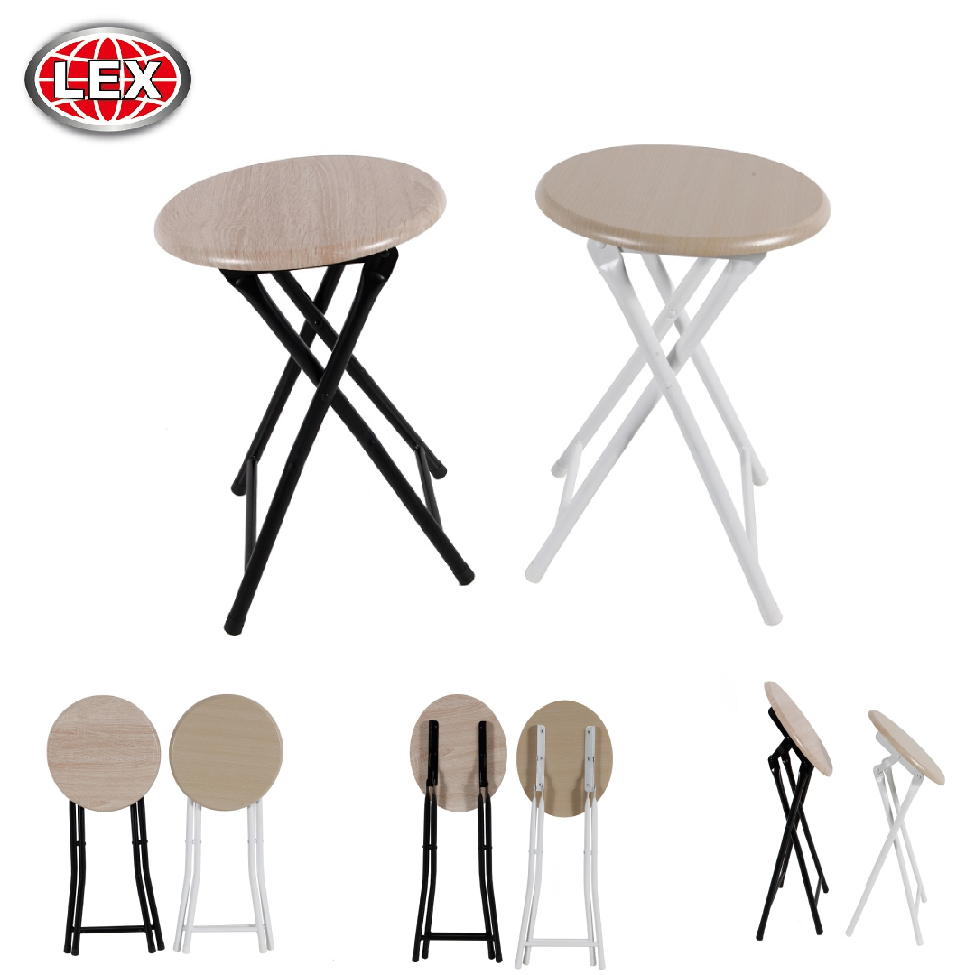 10er Set Küchenhocker Klapphocker Bistrohocker Rundhocker Bistrostuhl 2 Modelle