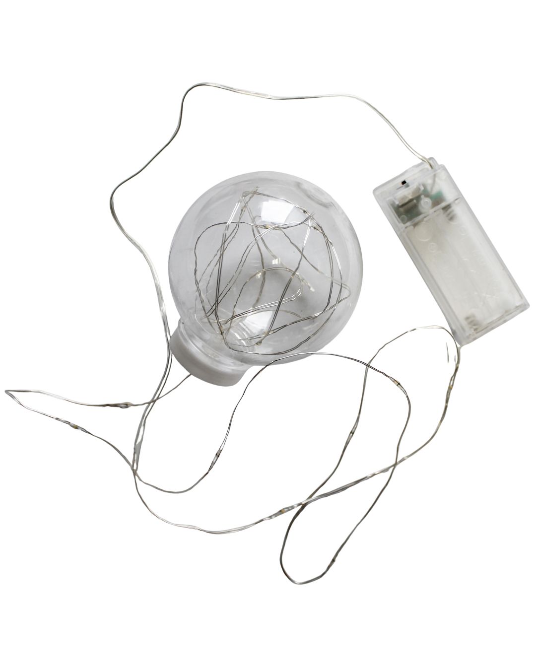 LED Kugel Lichterkette 3er Set 20 Micro LED Ø 8cm warmweiß Batterie Lichterkugel