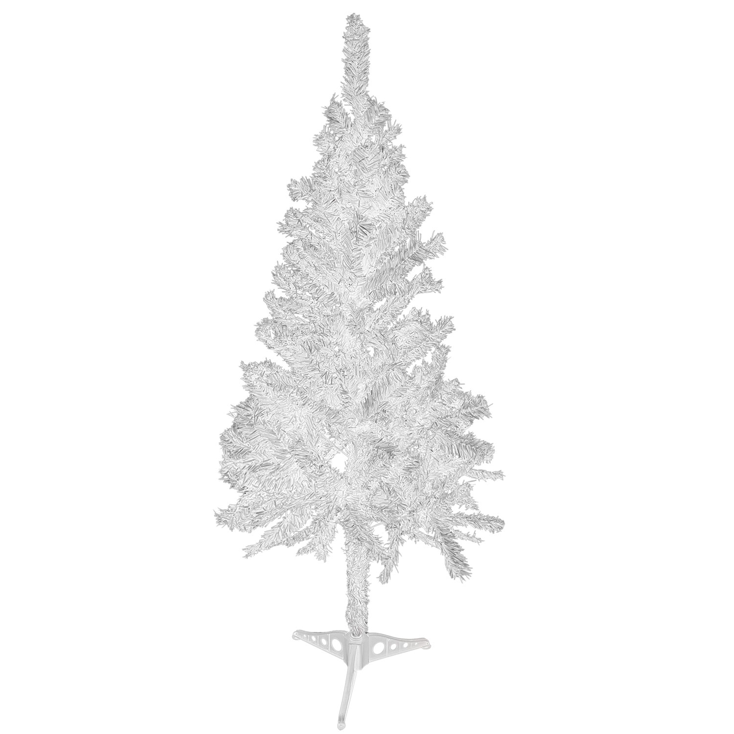 Künstlicher Weihnachtsbaum inkl. Ständer Tannenbaum Christbaum weiß 120cm