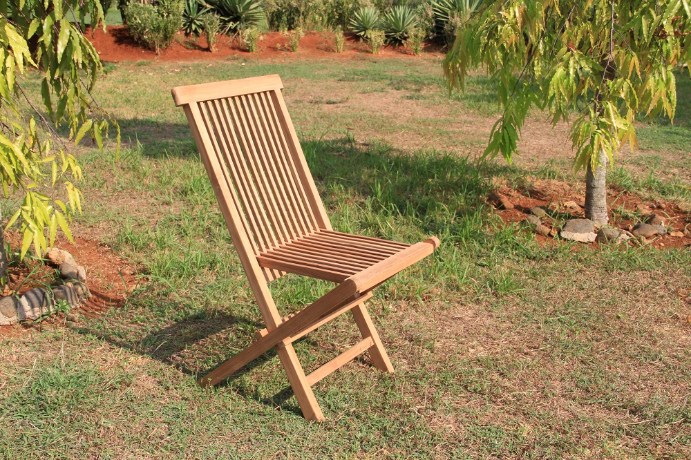 Premium Teak Klappstuhl Gartenstuhl Gartensessel Klappsessel Stuhl nachhaltig