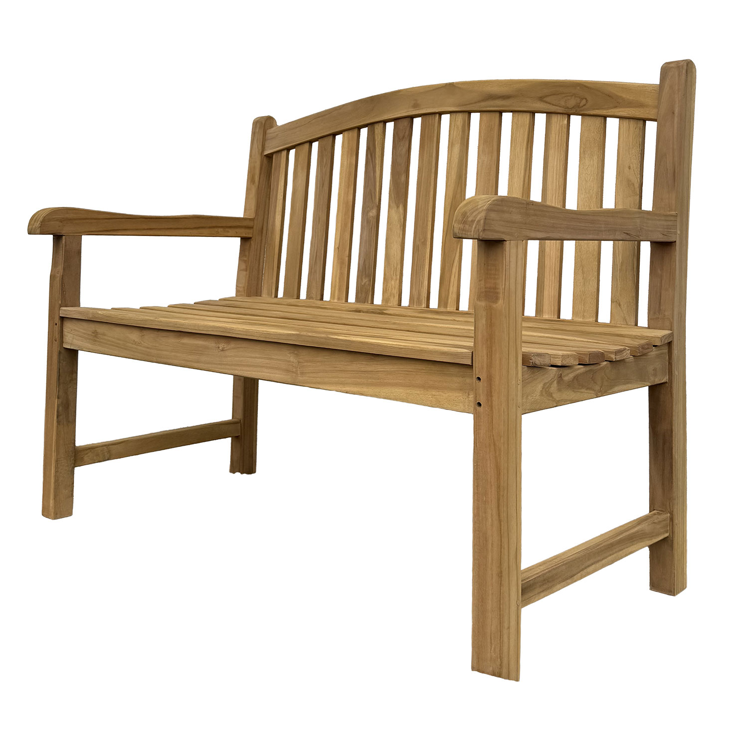 Teak Sitzbank Bank Gartenbank Holzbank Teakbank Parkbank Windsor 120cm