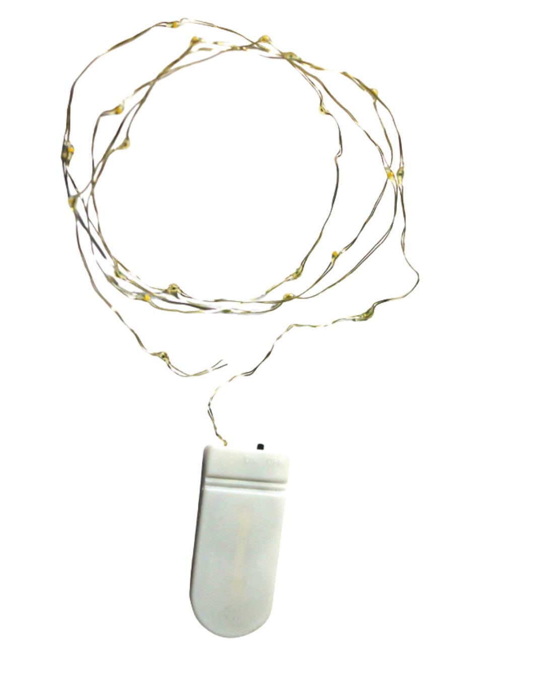 2x 30er LED Lichterkette Set Batteriekette Kupferkabel Wasser Beleuchtung Deko warmweiß
