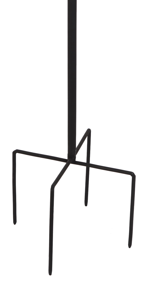 Metall Doppel Windrad 140x38cm Windspiel Gartendeko Balkon Terrasse kupfer gold silber