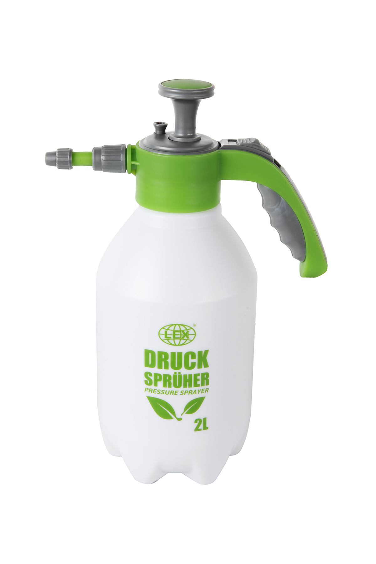 Drucksprüher Pumpsprüher Kunststoffdüse 2L Sprühflasche