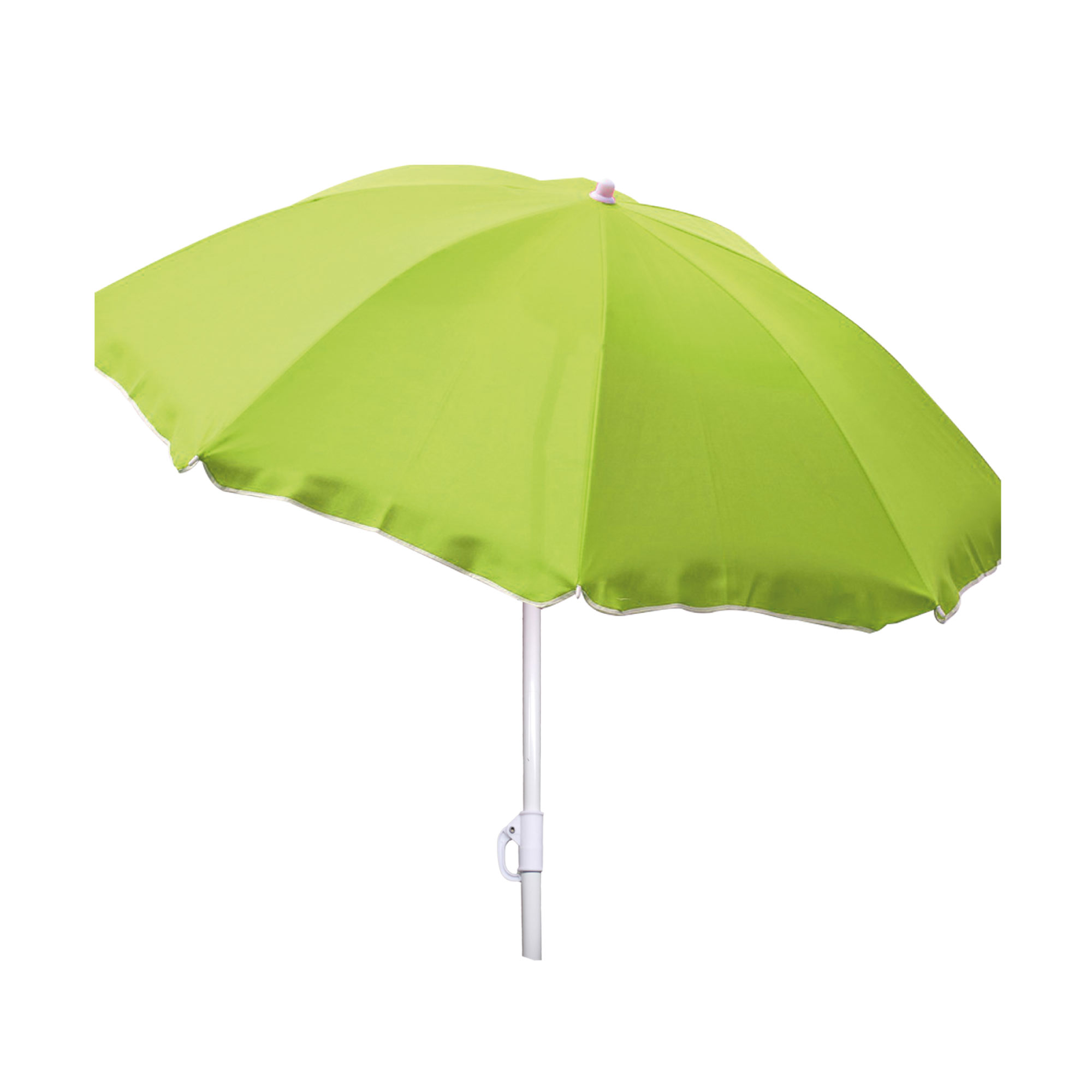 Sonnenschirm knickbar Ø 1,8 m Garten Balkon Strand Schirm UV30+ lime-grün