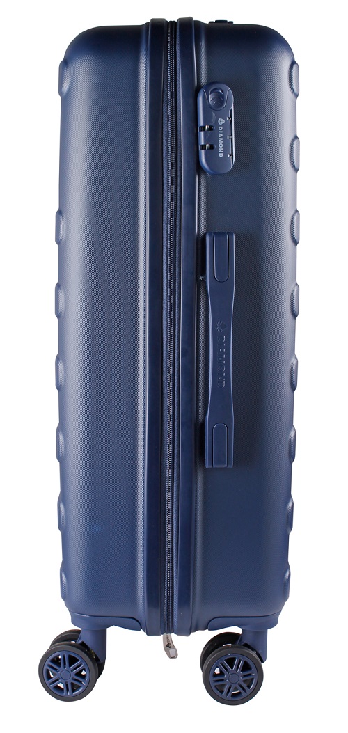 ABS Hartschale Reisekoffer Set ultraleicht Trolley Handgepäck Doppelräder Blau