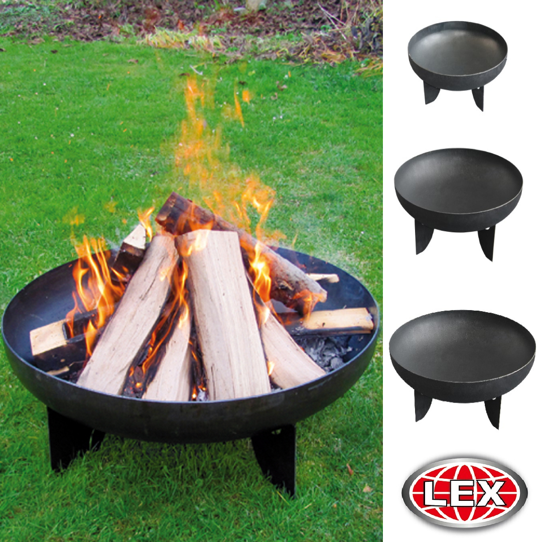 Feuerschale Stahl Lagerfeuer Grill Feuerstelle Holzfeuerschale Ø 50/80/100cm