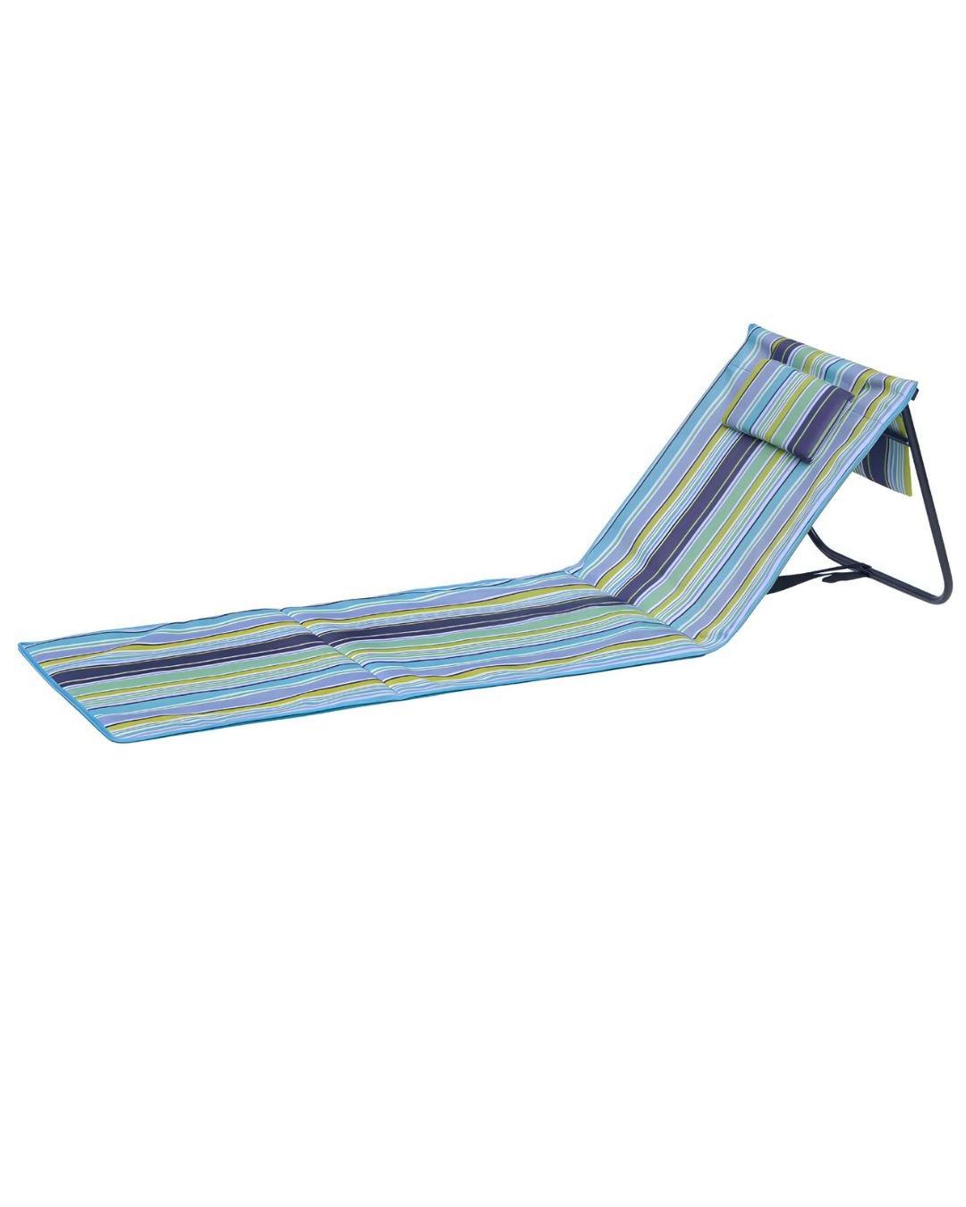 Strandliege Strandmatte Sonnenmatte Badematte Liege faltbar mit Tasche gestreift