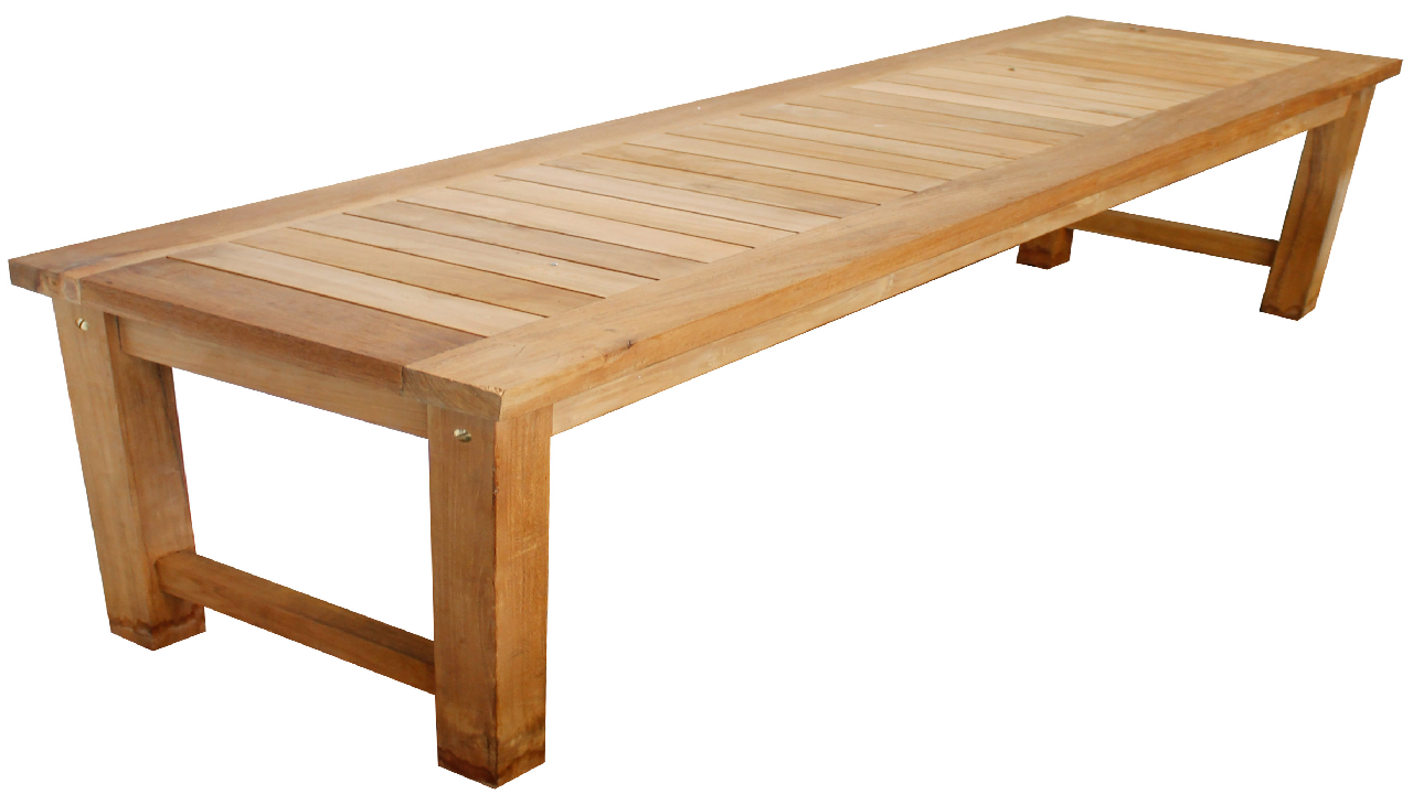 Premium Teak Parkbank Gartenbank Sitzbank Gartenmöbel Holzbank 200cm