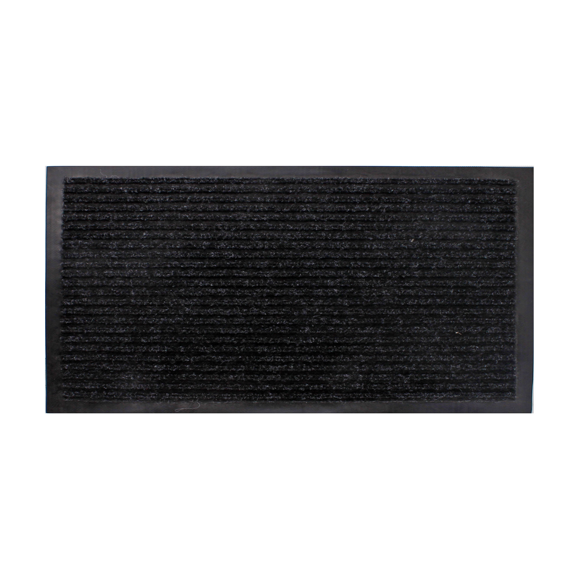 Schmutzfangmatte Türmatte Fußabtreter Fußmatte Schmutzmatte Teppich 80x180 cm schwarz