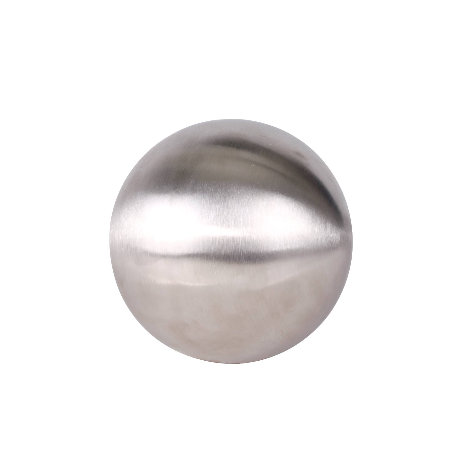 Dekokugel Schwimmkugel edelstahl matt gebürstet silber Gartendeko 15cm
