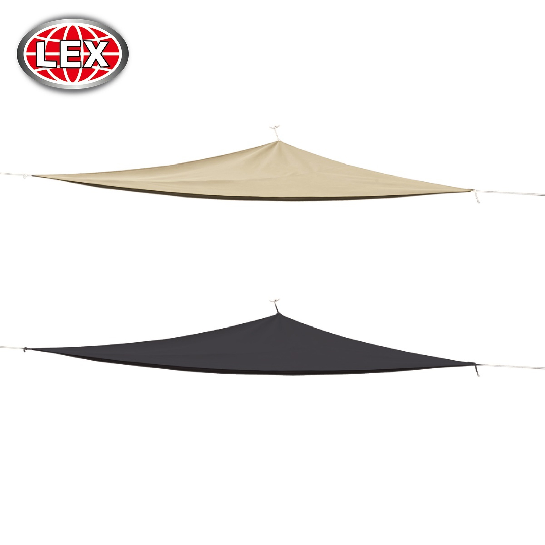 Sonnensegel 3-5 m UV30+ Sonnenschutz Sonnendach wasserabweisend robust Farbwahl